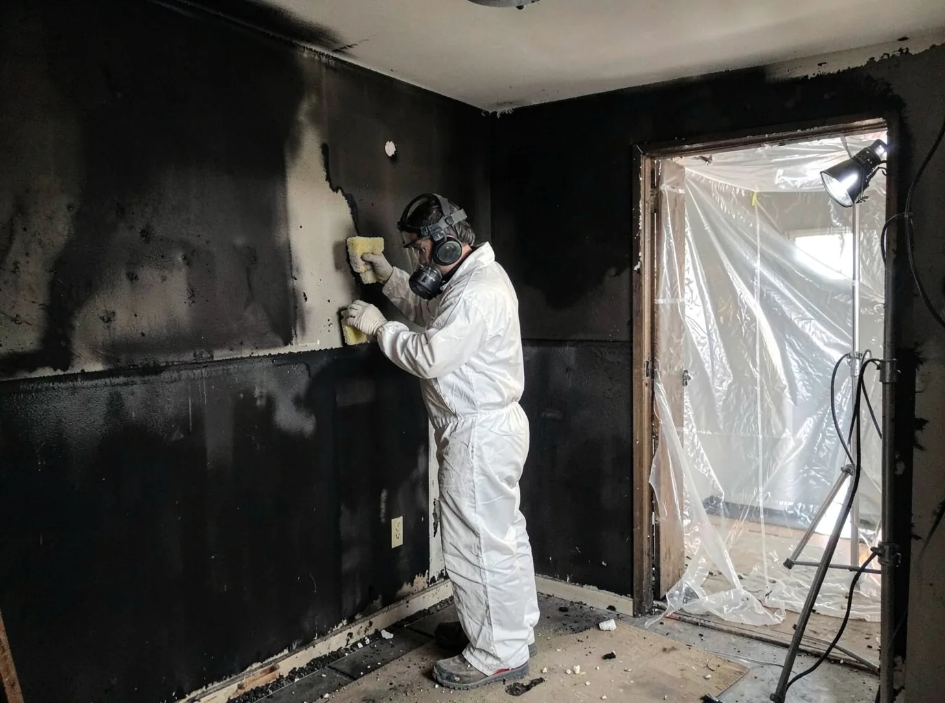 Fire Damage Restoration company in Vaughan, MS